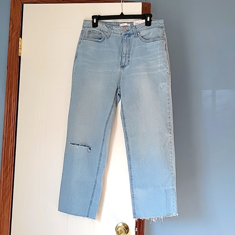 LC Lauren Conrad Light Blue Ankle Jeans